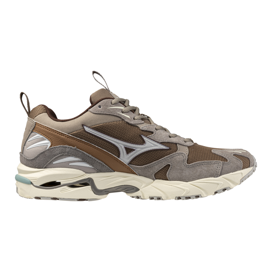 Mizuno WAVE RIDER 10 Fossil/White/Thrush