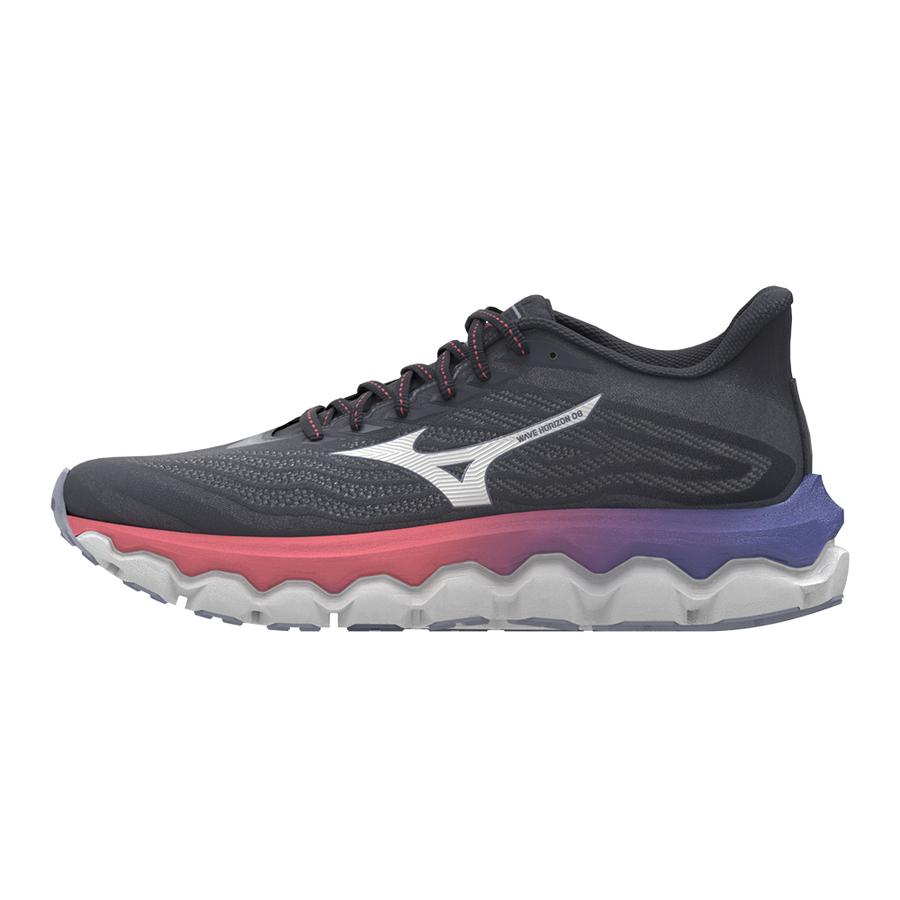 Mizuno WAVE HORIZON 8 Odyssey Gray/White/Striking Coral
