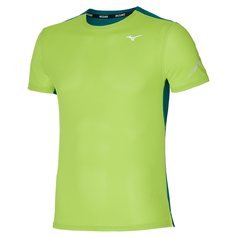 Mizuno DRYAEROFLOW TEE Lime Green