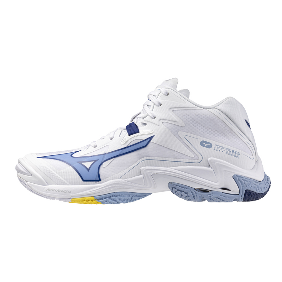 Mizuno WAVE LIGHTNING Z8 MID White/BellwetherBlue/BelAirBlu