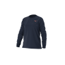 Mizuno Athleticwear new wave long sleeve Dress blues