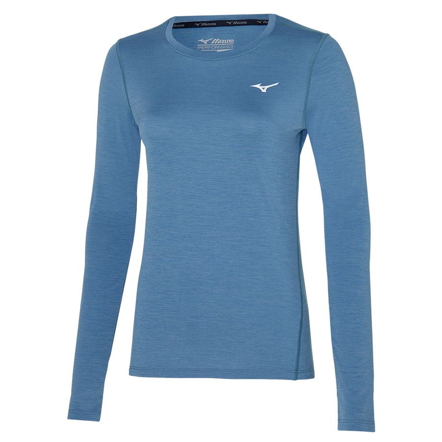 Mizuno Impulse Core LS Tee Copen Blue