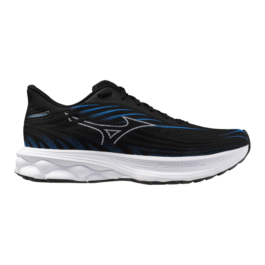 Mizuno WAVE SKYRISE 6 Black/white/blue pace