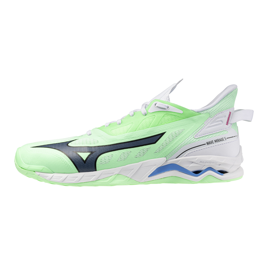 Mizuno WAVE MIRAGE 5 Neo Mint/Black/Frontier Blue