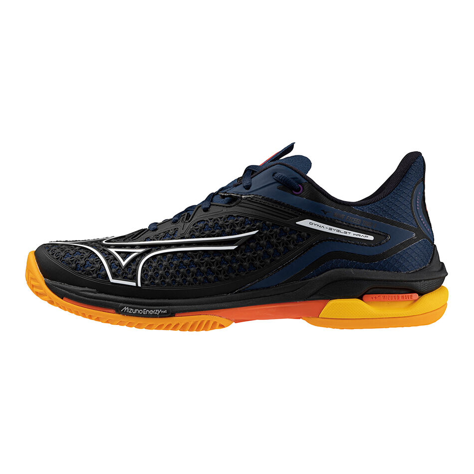 Mizuno WAVE EXCEED TOUR 6 PADEL Dress Blues/White/Carrot Curl