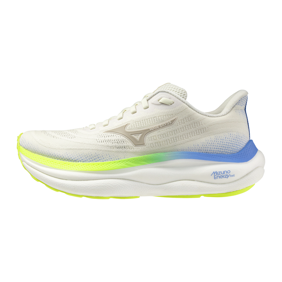 Mizuno WAVE SKY 9 Snow White/Silver Birch/Ultram