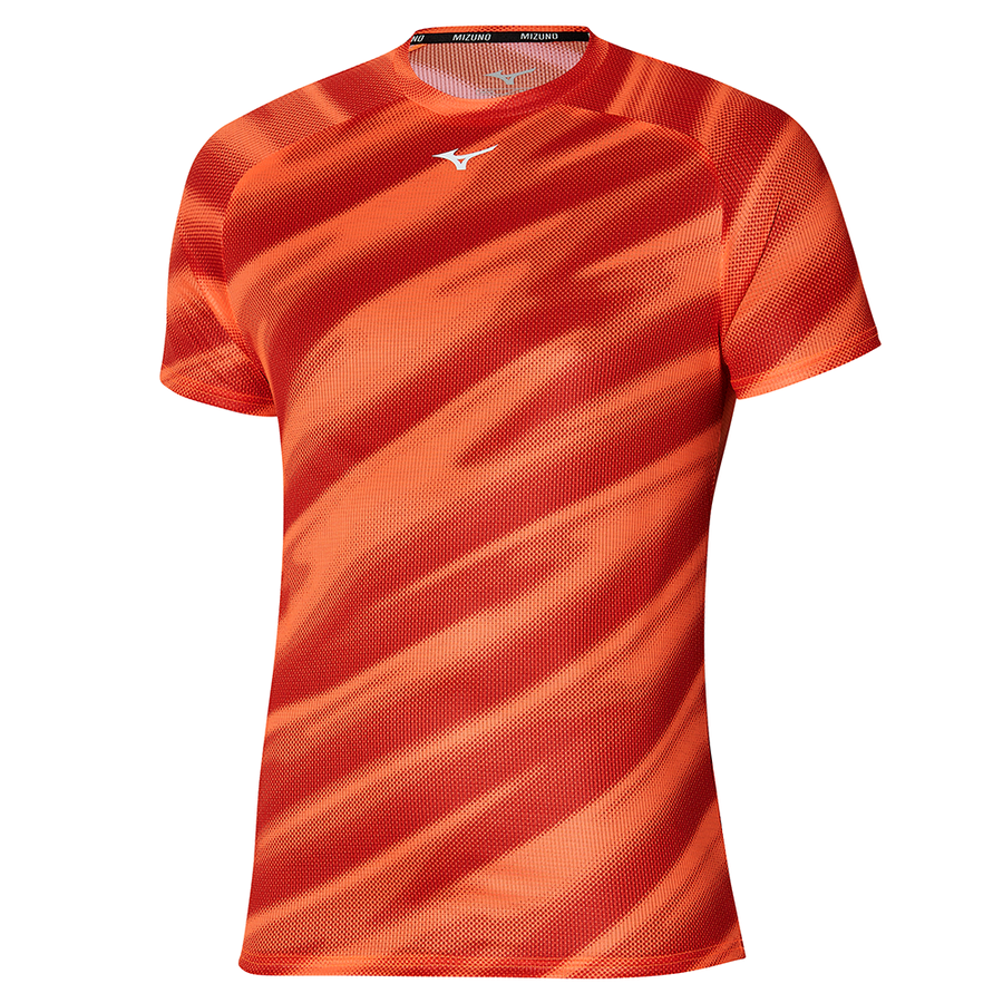Mizuno DryAeroFlow Graphic Tee Mizuno Soleil