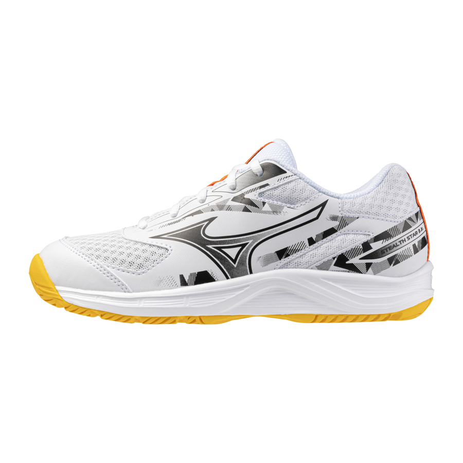 Mizuno STEALTH STAR 3 JR. White/Fiery Coral 2/Citrus