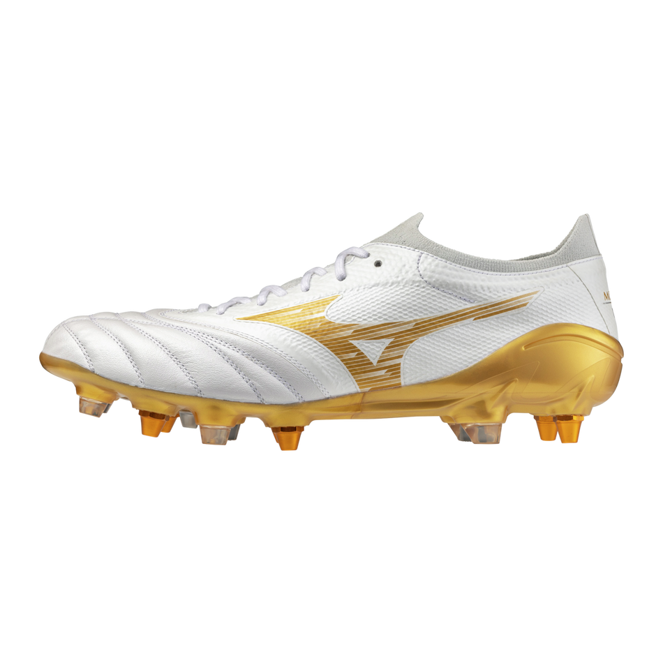 Mizuno MORELIA NEO IV &beta; ELITE MIX White/MP Gold/Cool Gray 3C