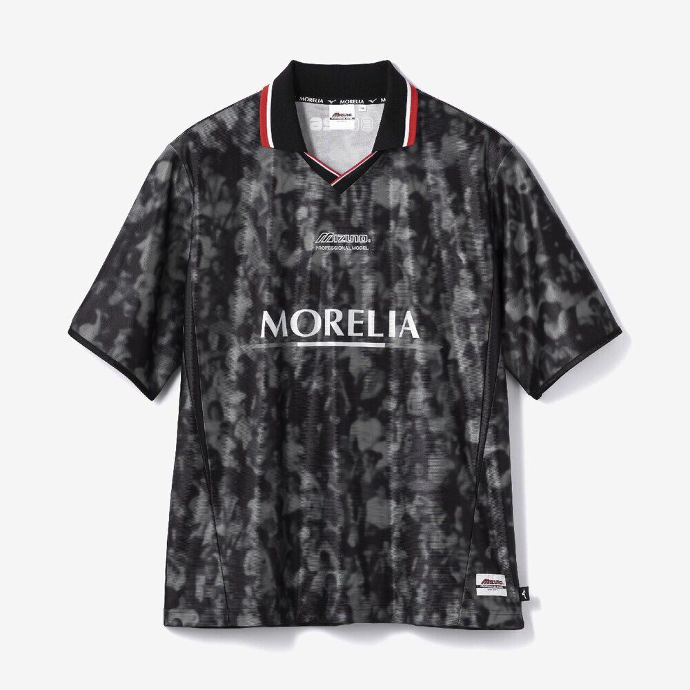 MORELIA OFF RETRO TEE HALFSLEEVE - Black - Football T-Shirts
