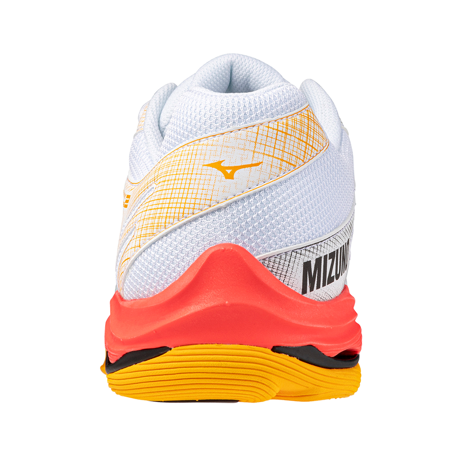 Mizuno WAVE VOLTAGE 2 White/Fiery Coral 2/Citrus