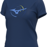 Mizuno Athletic RB T-shirt(W) ESTATE BLUE