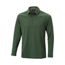 Mizuno Breath Thermo Winter L/S Polo Forest Green
