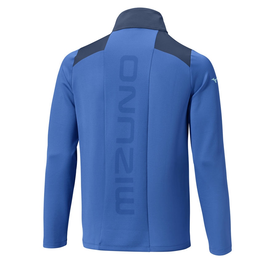 Mizuno Mizuno Tech 1/4 Zip Dazzling Blue
