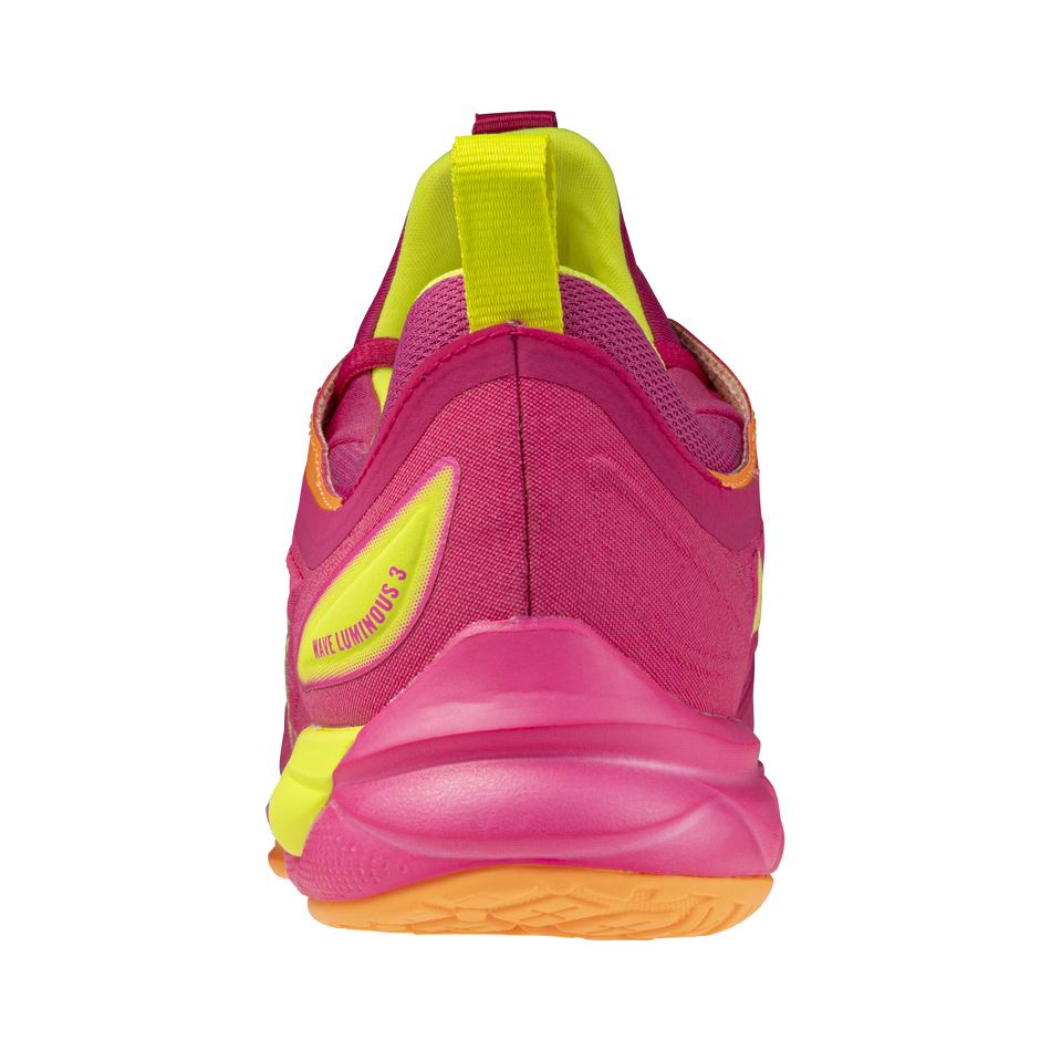 Mizuno WAVE LUMINOUS 3 Pink Tetra/Fortune Yellow/Ligh