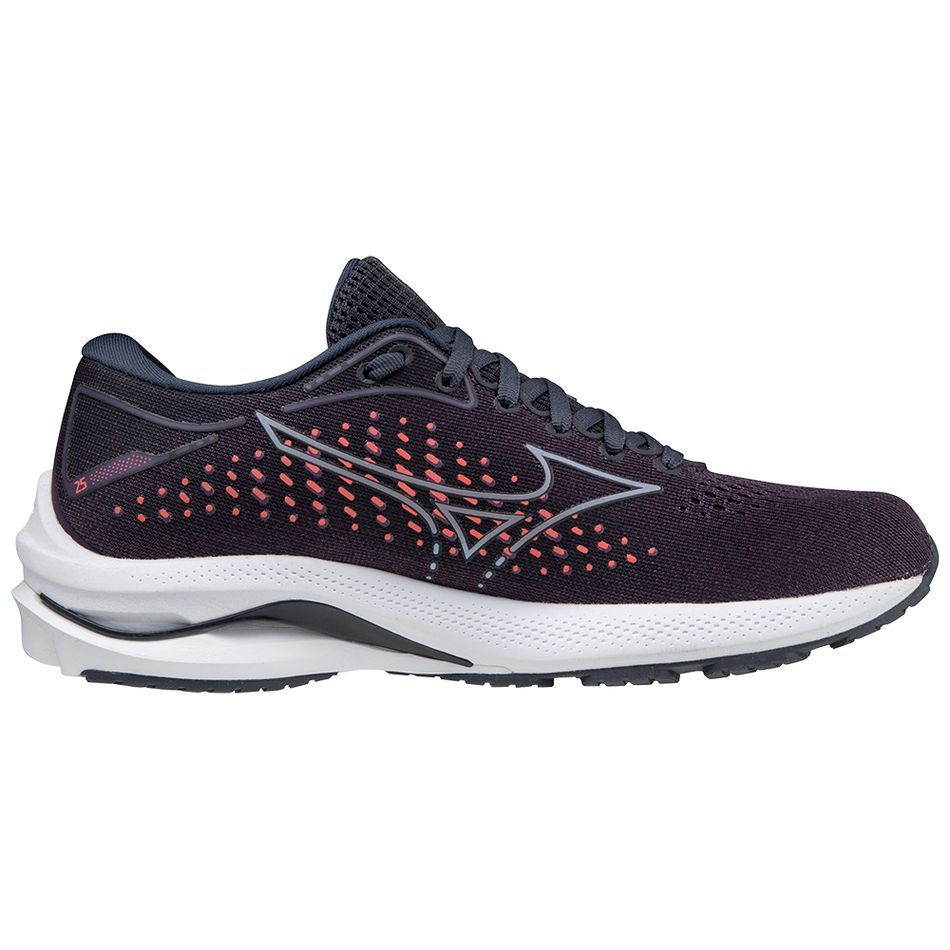 Mizuno Wave Rider 25 MGrape/DGray/LivingCoral