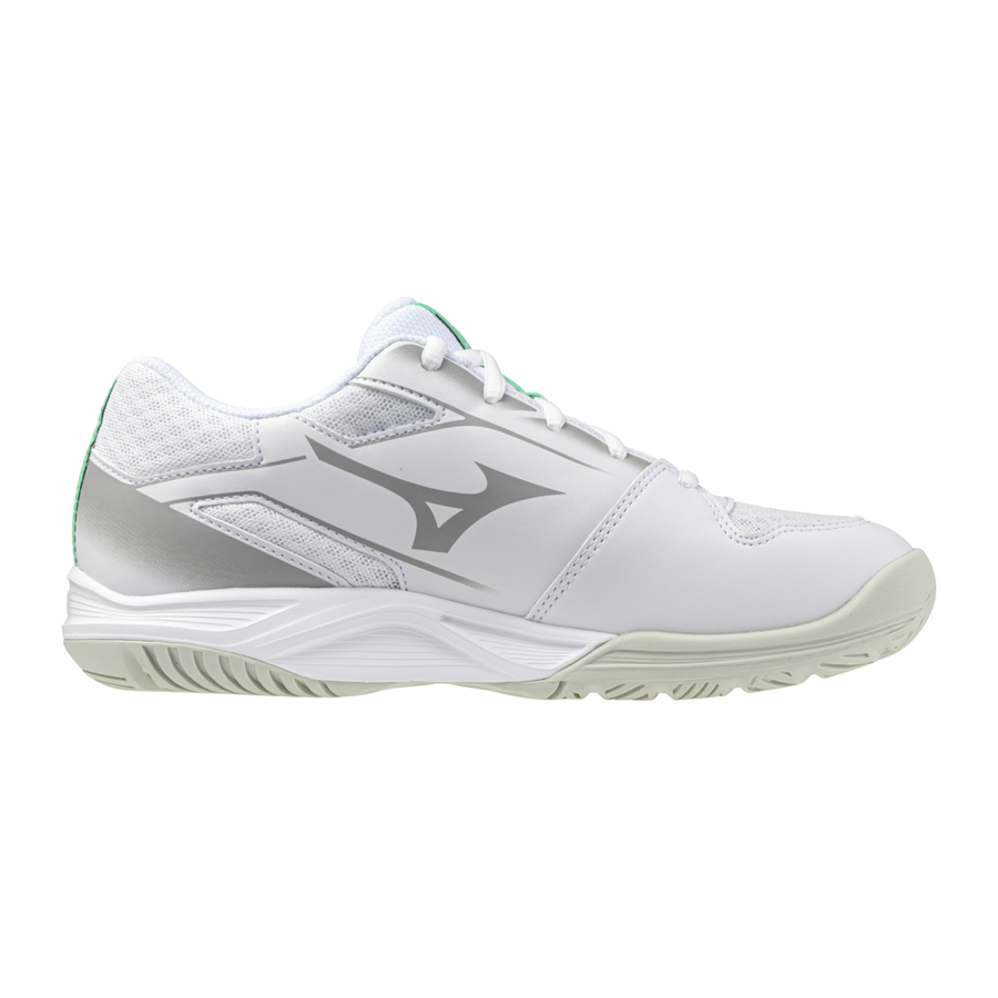 Mizuno CYCLONE SPEED 5 Jr. White/Black/Frozen Emerald