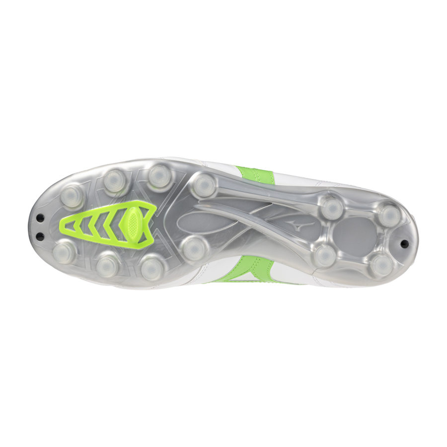 Mizuno MORELIA II PRO White/neon green/galaxy silver