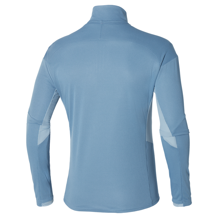 Mizuno HYBRID LONGSLEEVE T-SHIRT Parisian blue