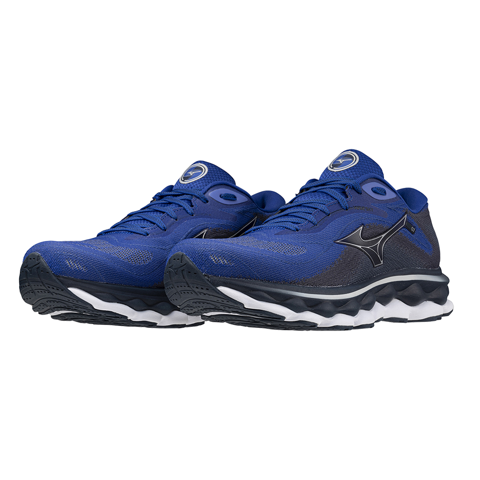 Mizuno WAVE SKY 7 Surf the Web/Silver/Dress Blues