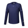 Mizuno Hineri Hybrid LS Tee Astral Aura