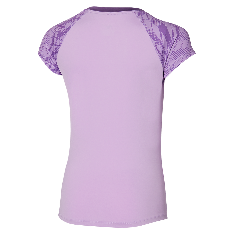 Mizuno MUGEN PRINTED T-SHIRT Crocus petal