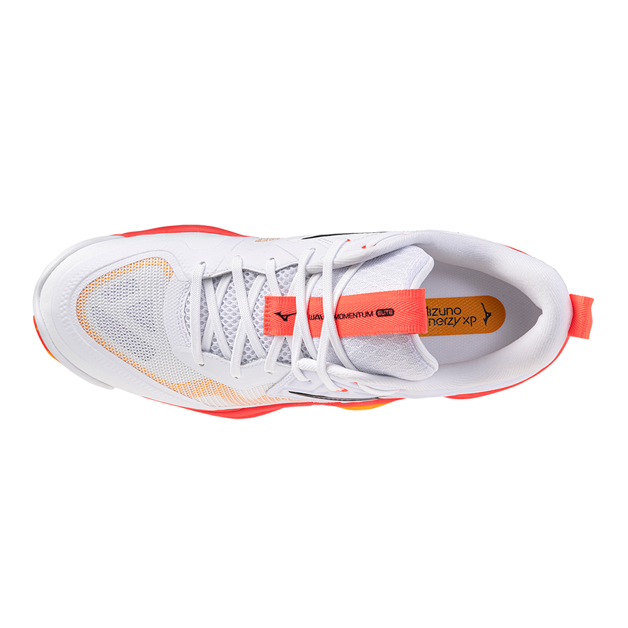 Mizuno WAVE MOMENTUM ELITE White/Fiery Coral 2/Citrus