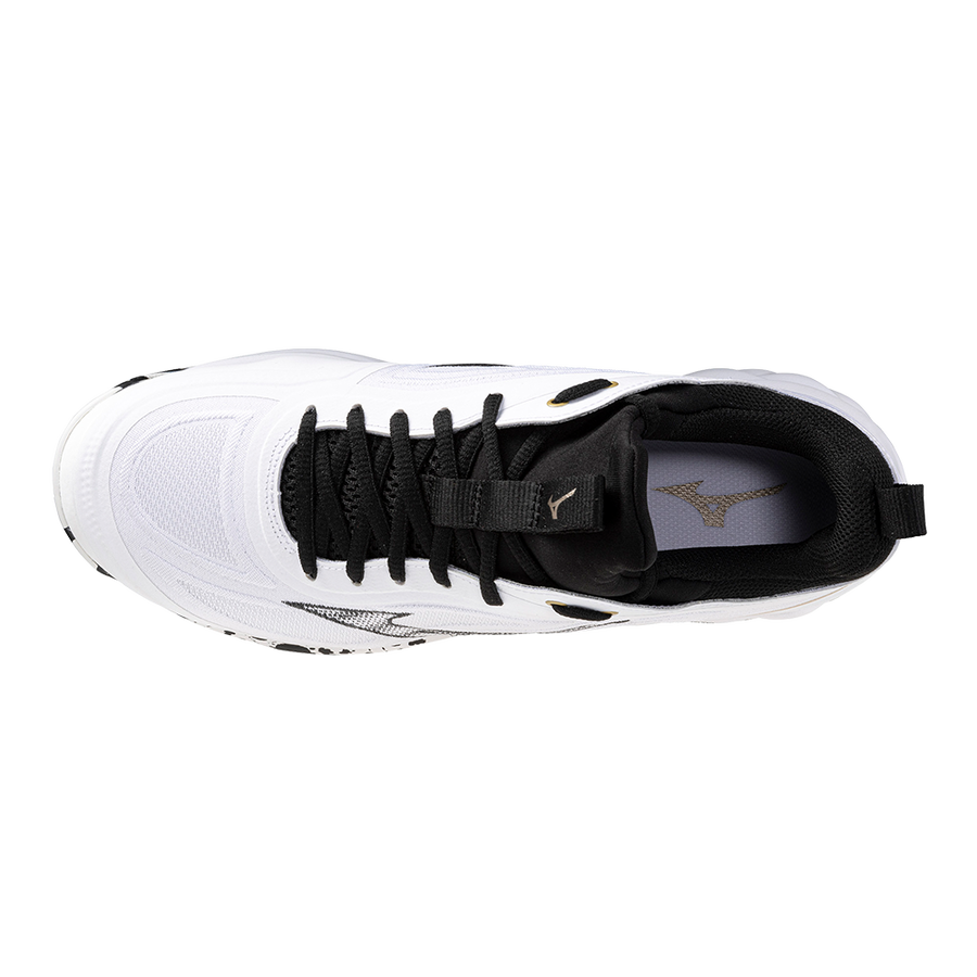 Mizuno WAVE LUMINOUS 3 White/Black/GE Gold