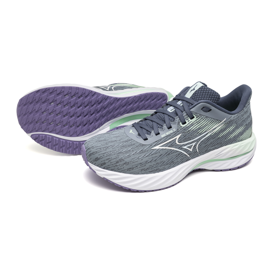 Mizuno WAVE INSPIRE 21 Tradewinds/white/neo mint