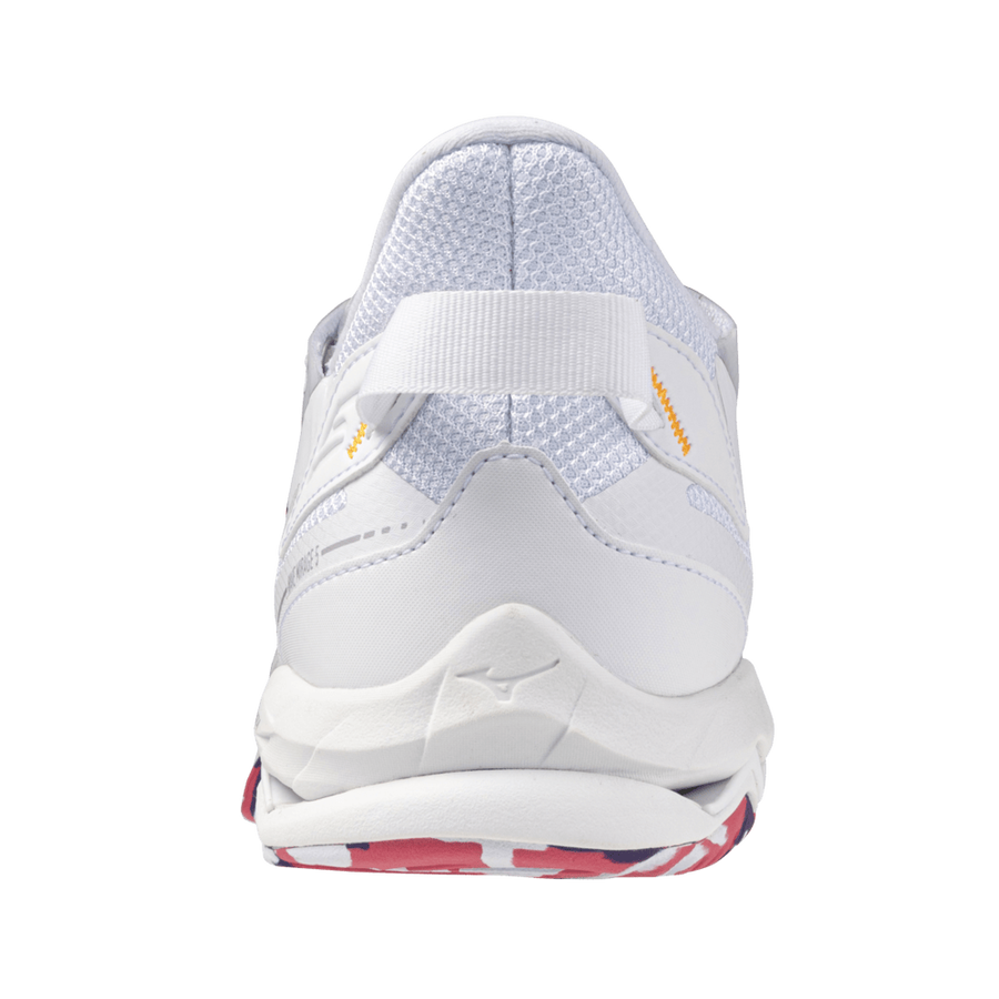 Mizuno WAVE MIRAGE 5 White/VioletIndigo/CamelliaRos