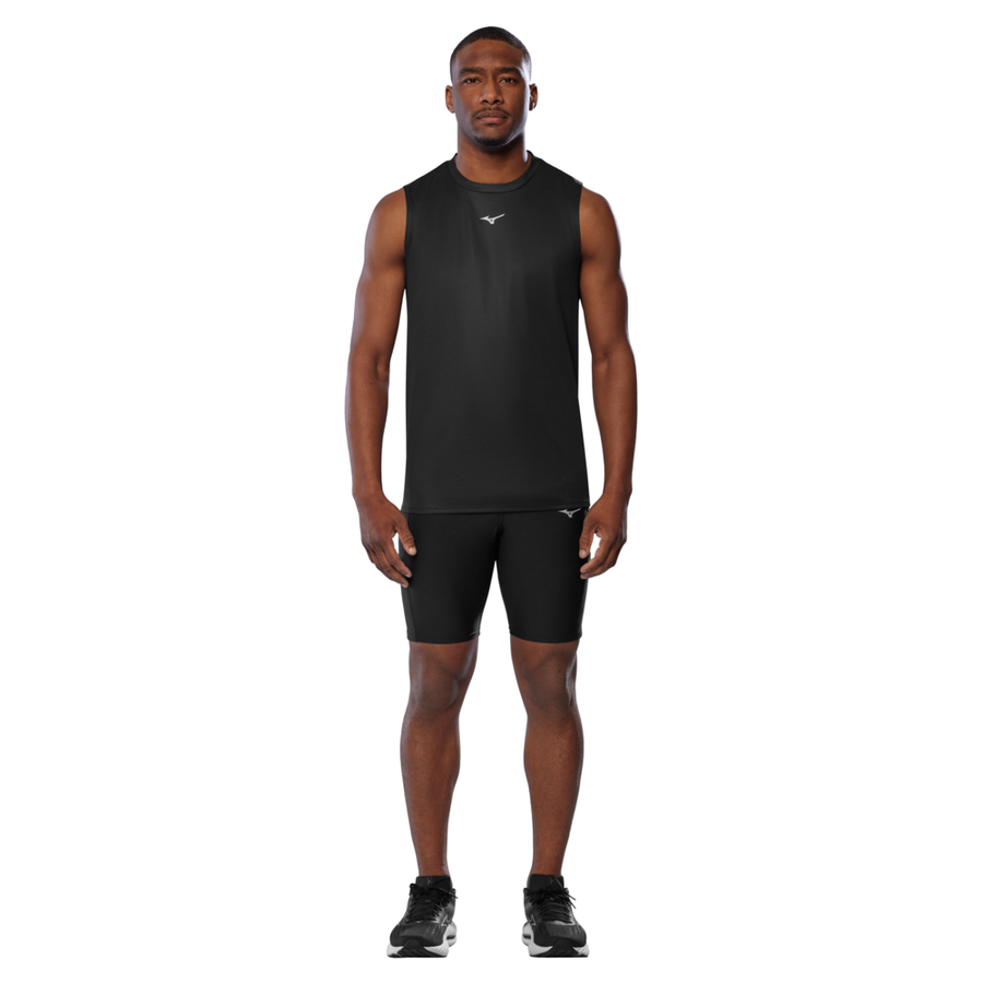 Mizuno CORE GRAPHIC SLEEVELESS Black oni