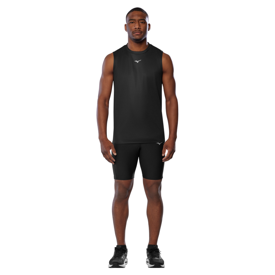 Mizuno CORE GRAPHIC SLEEVELESS Black oni