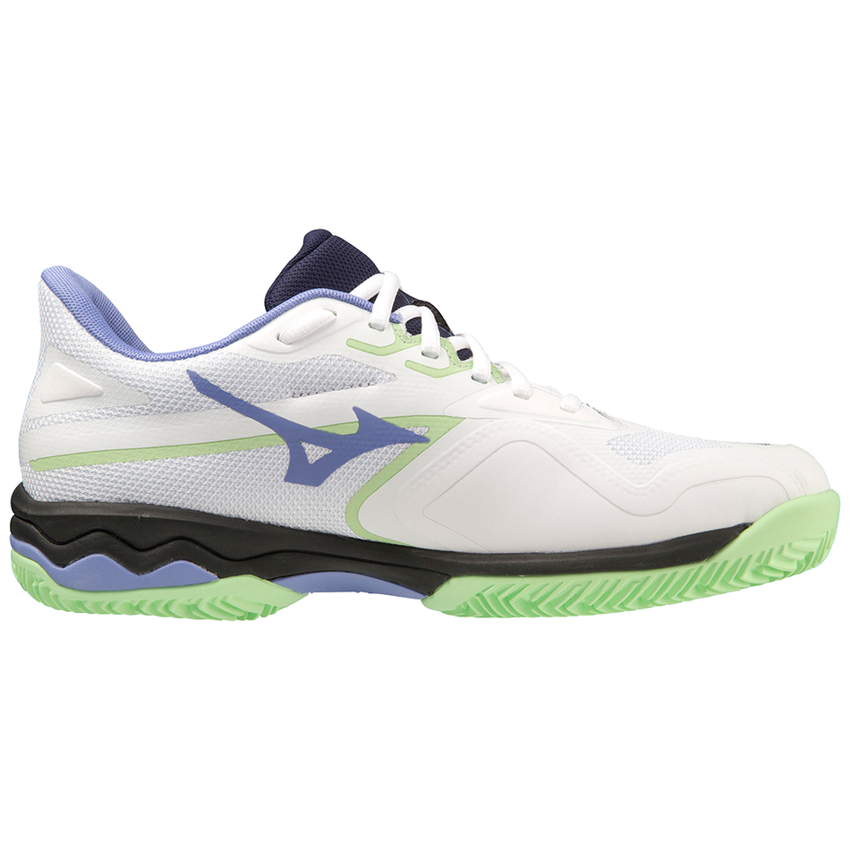Mizuno WAVE EXCEED LIGHT 2 PADEL Whte/Lolite/PatinaGreen