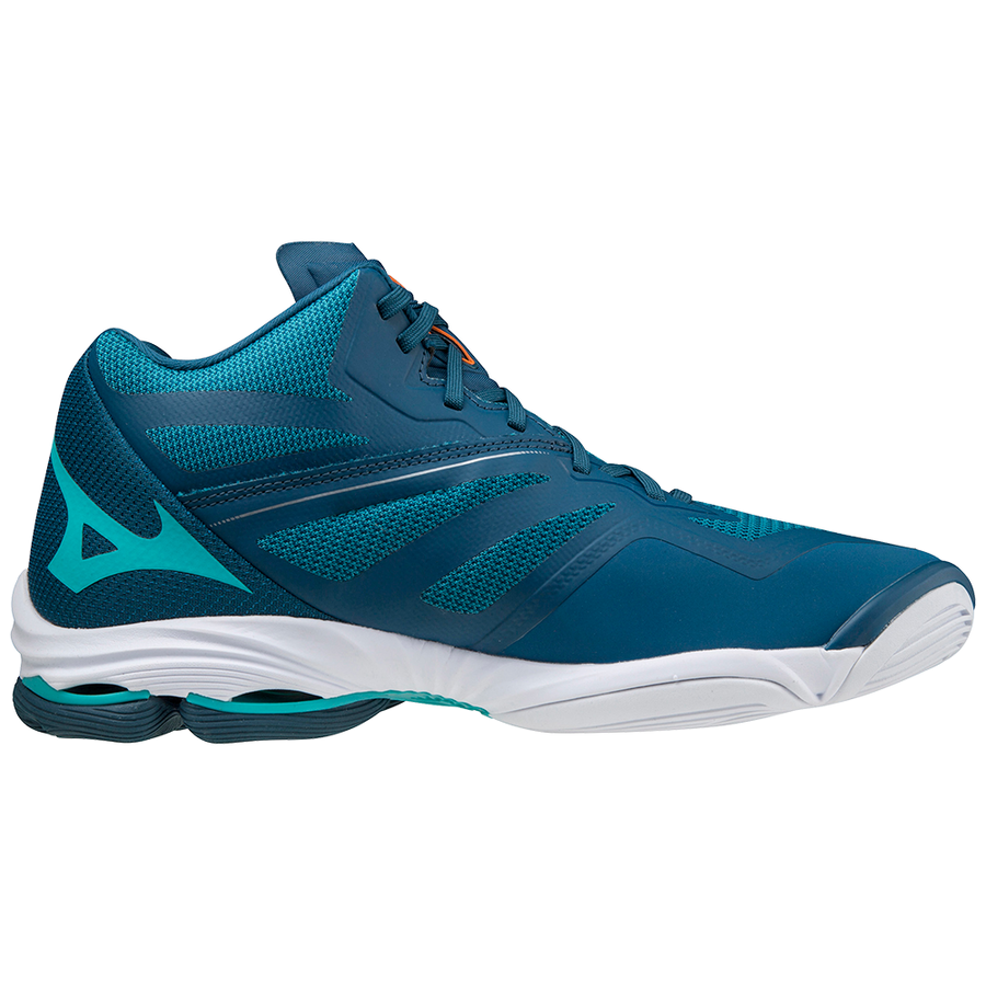 Mizuno Wave Lightning Z6Mid LBlue/White/Firecracker