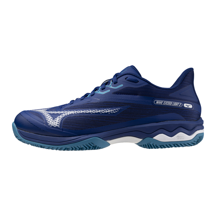 Mizuno WAVE EXCEED LIGHT 2 BellwetherBlue/White/FjordBlue