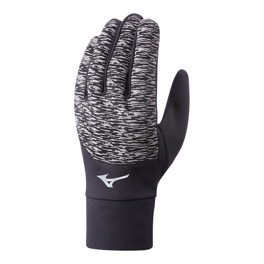 Windproof Glove - Black | Running Bags u0026 Accessories | Mizuno Germany