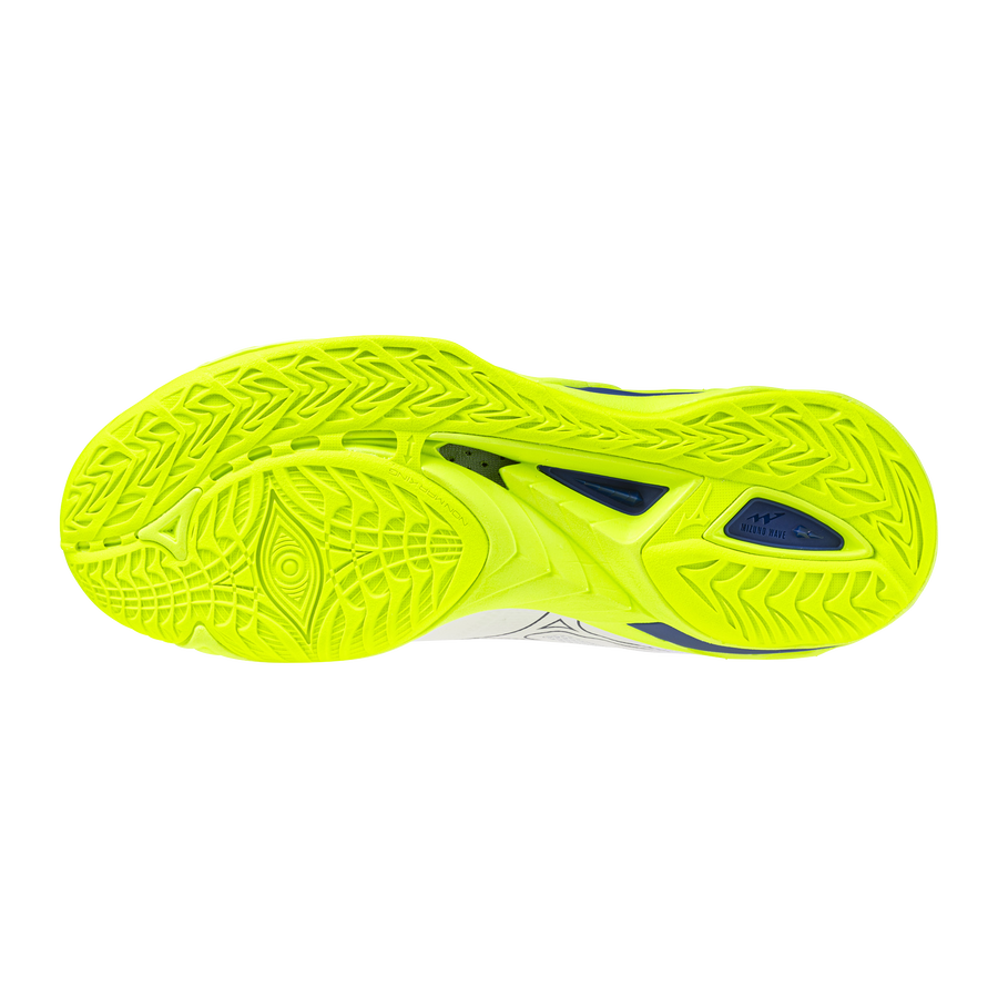 Mizuno WAVE MIRAGE 5 White/Lightning Yellow/Dazzlin