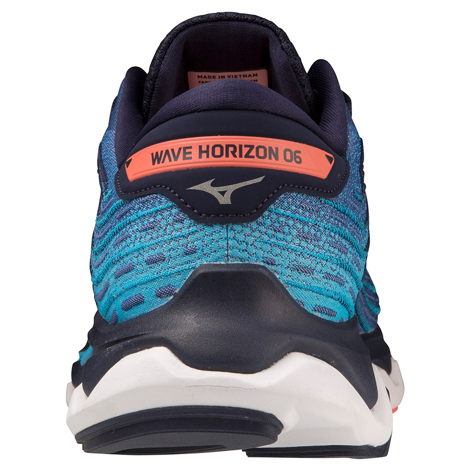 Mizuno WAVE HORIZON 6 SurfWeb/Silver/NeonFlame