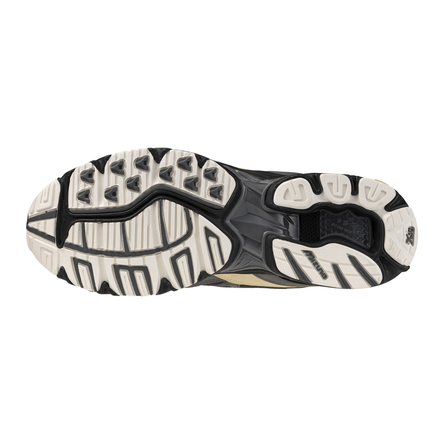 Mizuno WAVE RIDER 10 CORDURA Black Sand/Quiet Shade/Banana Crape
