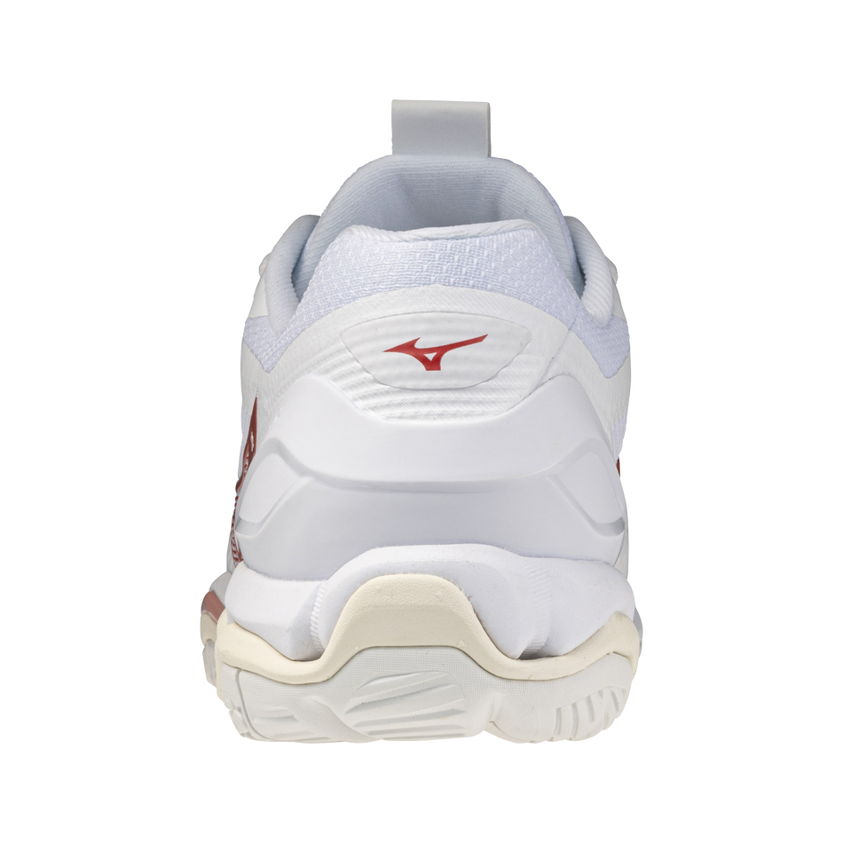 Mizuno WAVE STEALTH 6 White/Rose Elegance/Lava Falls