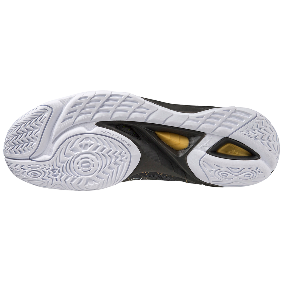Mizuno Wave Mirage 4 Black Oyster/White/MP Gold