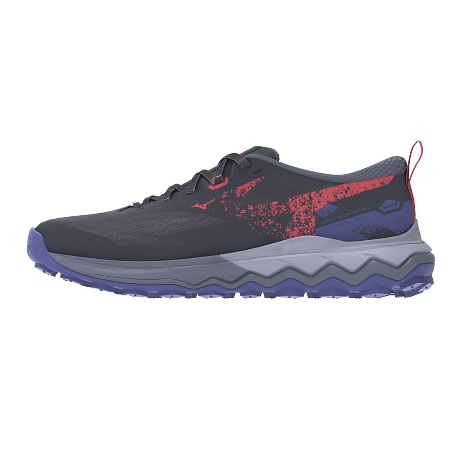 Mizuno WAVE IBUKI 5 GTX Odyssey Gray/Calypso Coral/Iris Bloom