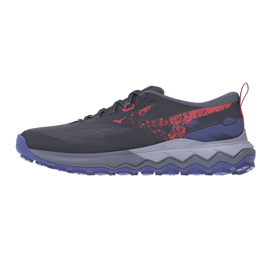 Mizuno WAVE IBUKI 5 GTX Odyssey Gray/Calypso Coral/Iris Bloom