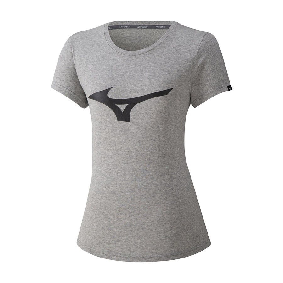 Mizuno RB Tee Grey Melange