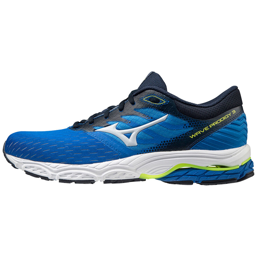 Mizuno Wave Prodigy 3 PBlue/ArcticIce/SYellow