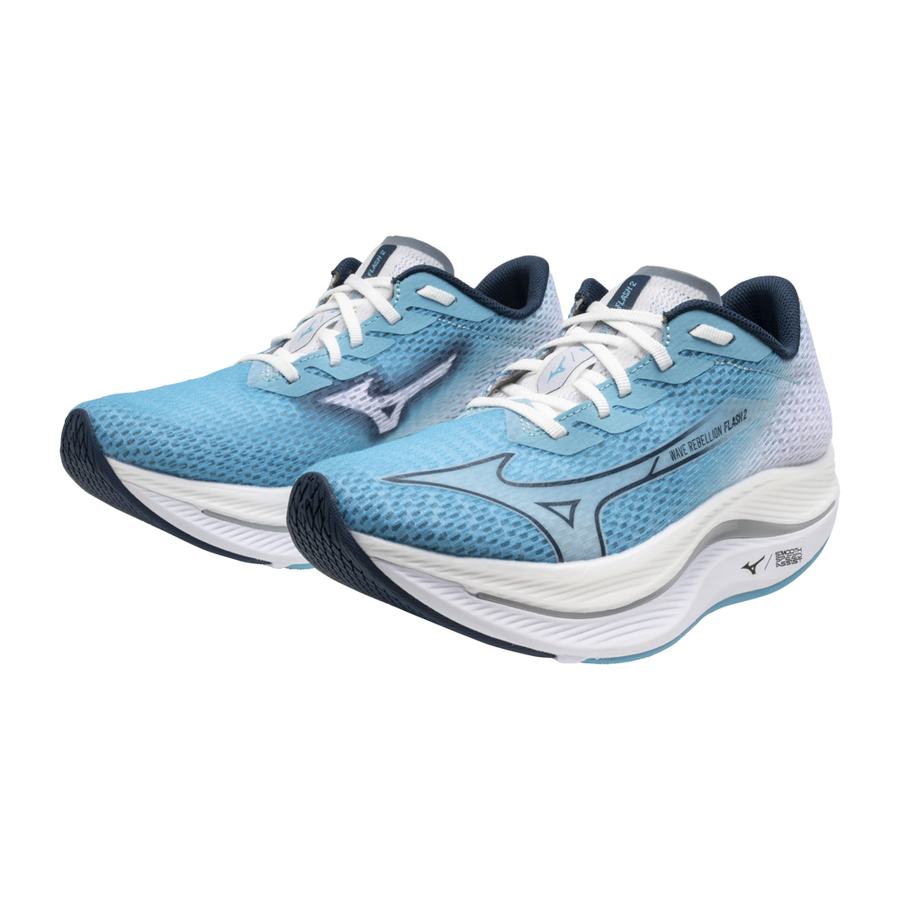 Mizuno WAVE REBELLION FLASH 2 River blue/blue wing teal/white