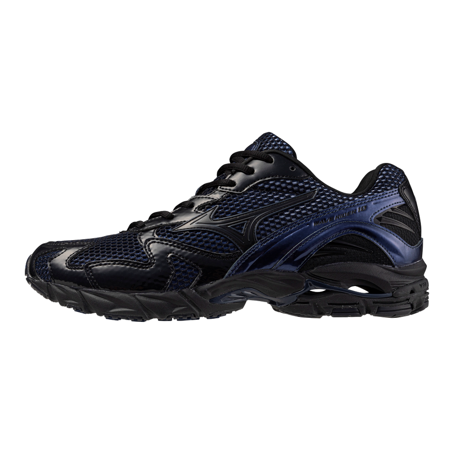 Mizuno WAVE RIDER 10 END Estate Blue/Black Beauty