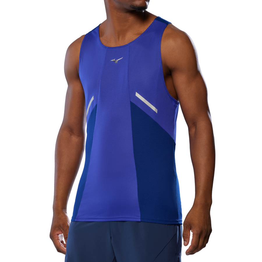 Mizuno DRYAEROFLOW TANK Reflexblue