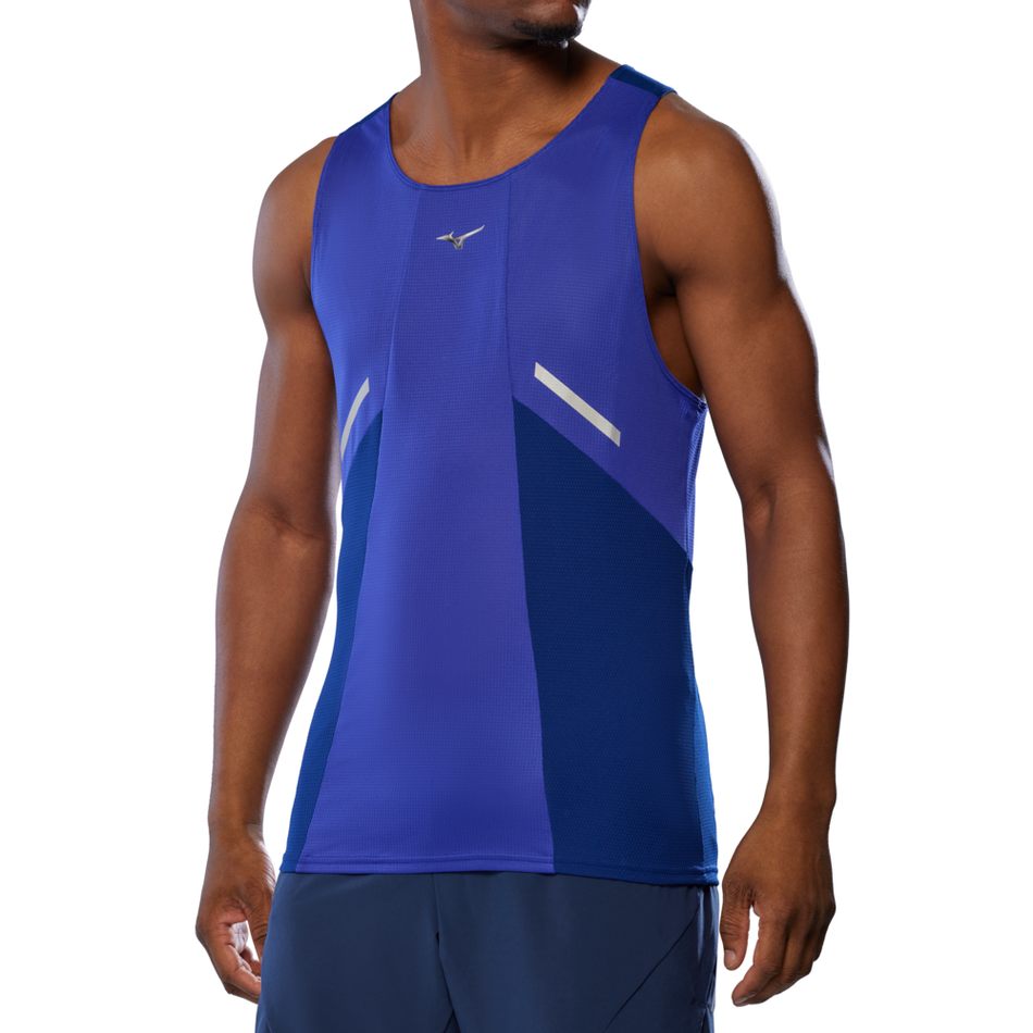 Mizuno DRYAEROFLOW TANK Reflexblue
