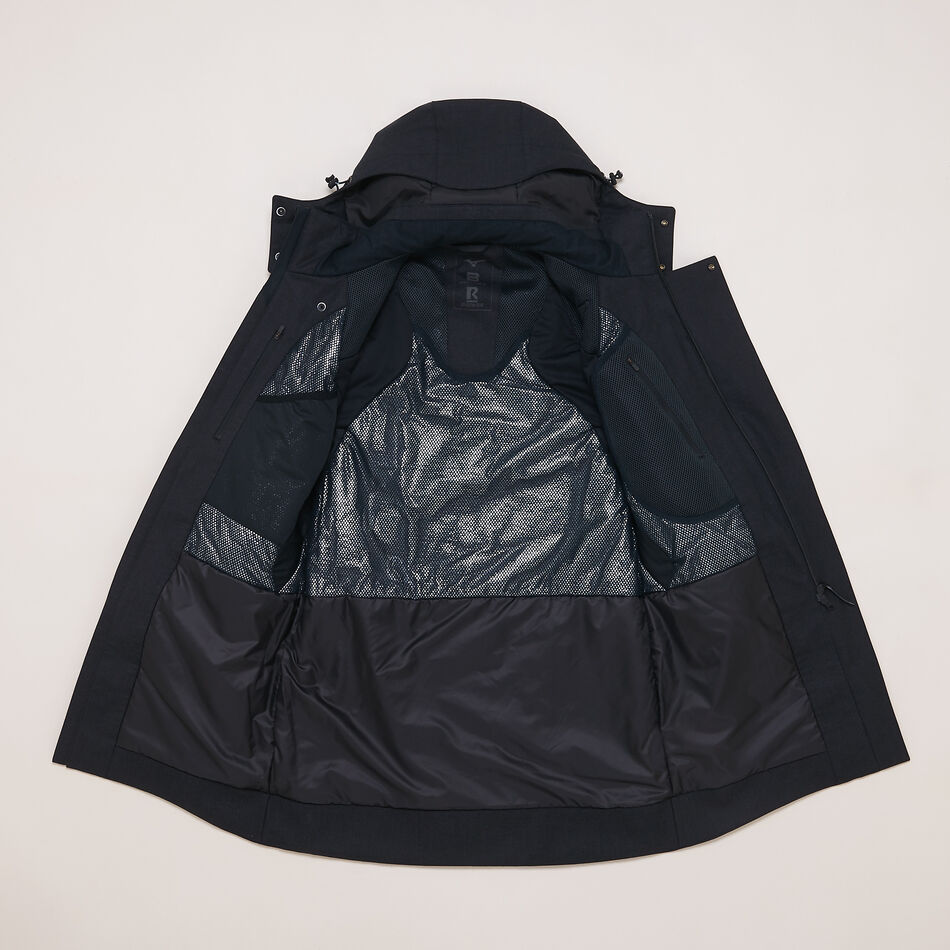 Mizuno Ski Breath Thermo Wool Coat Men Black